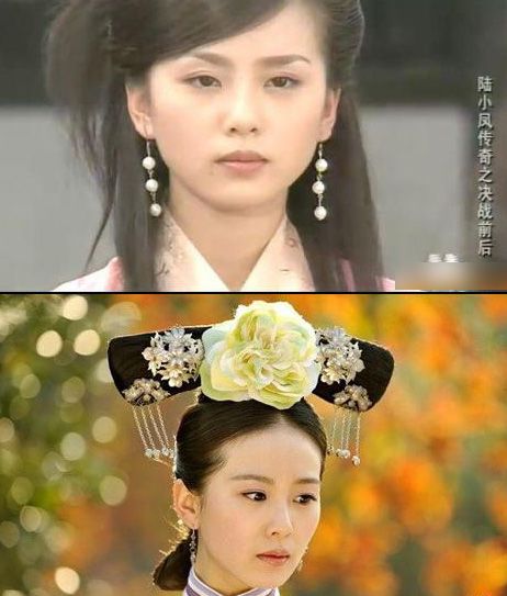 劉詩詩大餅?zāi)樧凒Z蛋臉 劉詩詩整容對比圖