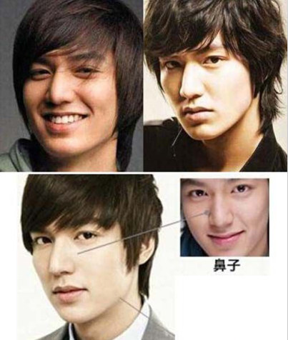 特別曝光李敏鎬整容前后對(duì)比照片