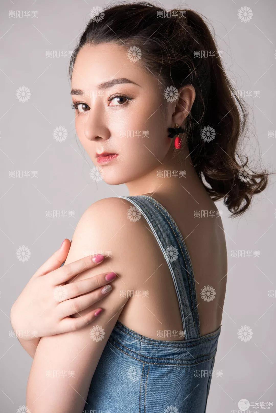 貴陽(yáng)華美郭宗科全切雙眼皮+假體隆鼻案例前后對(duì)比圖 華美員工全臉整形實(shí)錄