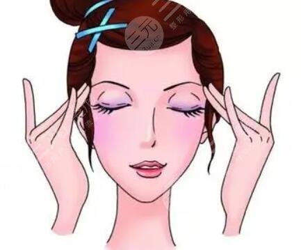 切眉手術(shù)1-7天的前后對(duì)比圖，恢復(fù)過程沒有什么后遺癥出現(xiàn)