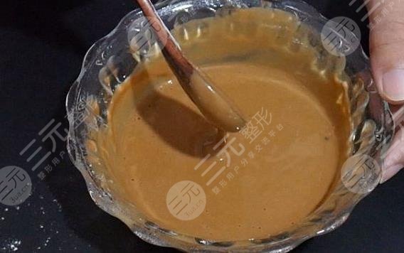 自制美白去黃面膜