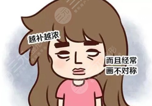 紋眉毛幾天可以恢復好？