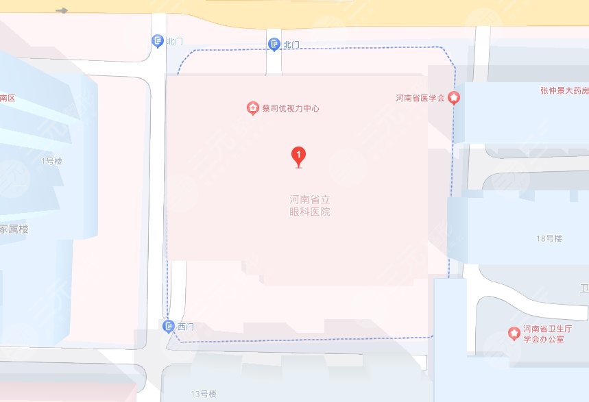 河南省立眼科醫(yī)院地址