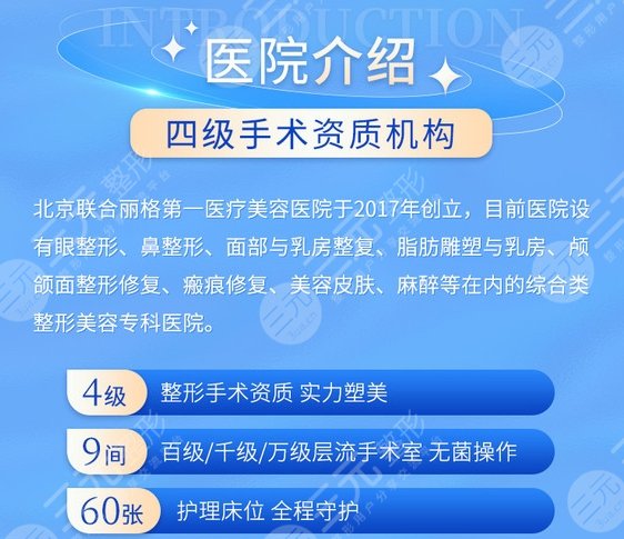 北京聯(lián)合麗格第一醫(yī)療美容醫(yī)院