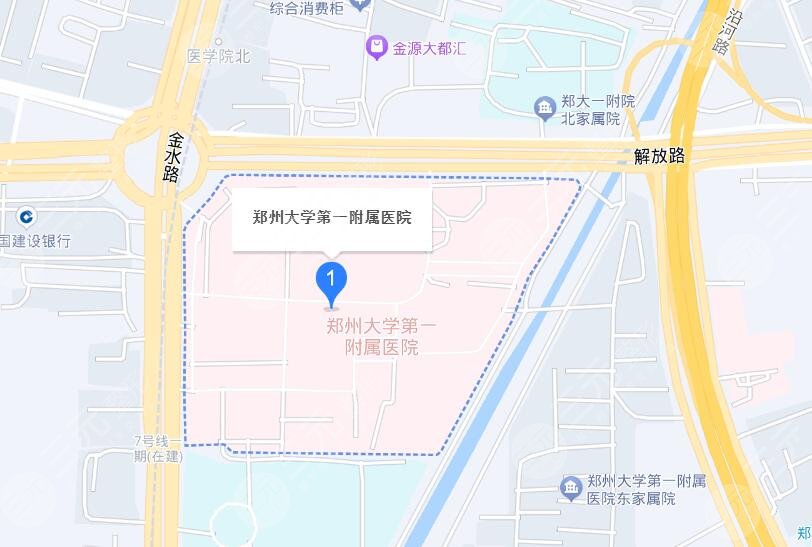 鄭大一附院地址