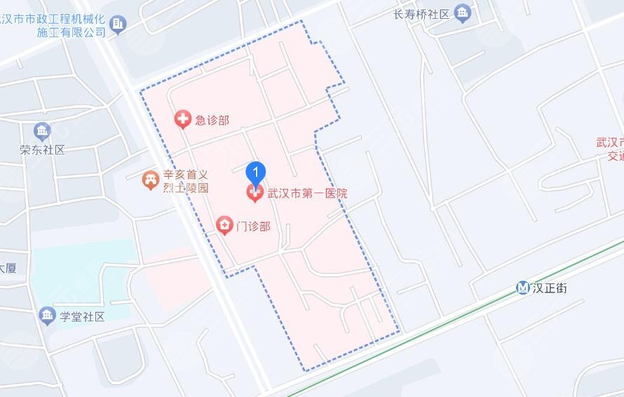 武漢一醫(yī)院地址
