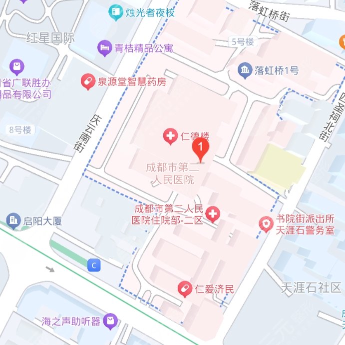 成都二醫(yī)院地址
