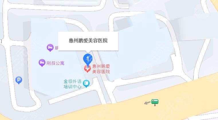 惠州鵬愛醫(yī)療美容醫(yī)院地址