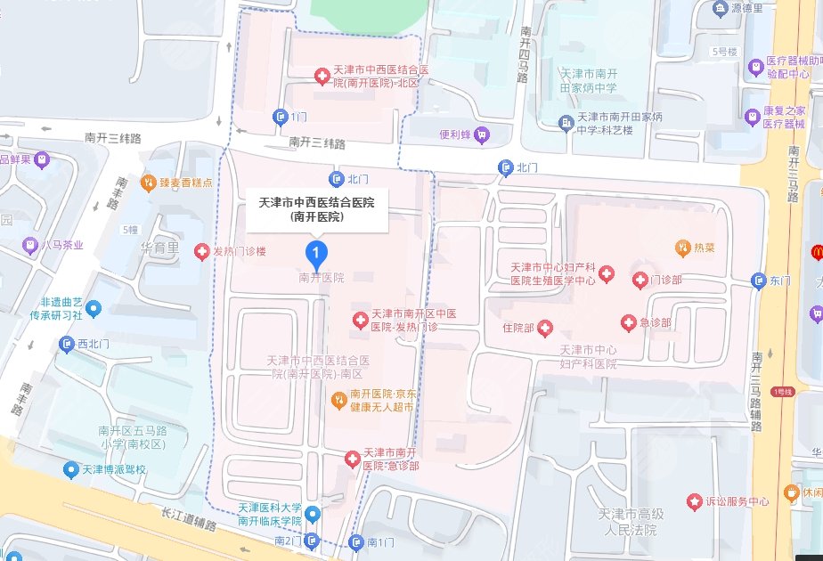 天津市中西醫(yī)結(jié)合醫(yī)地址