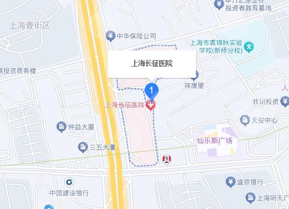 上海長(zhǎng)征醫(yī)院地址