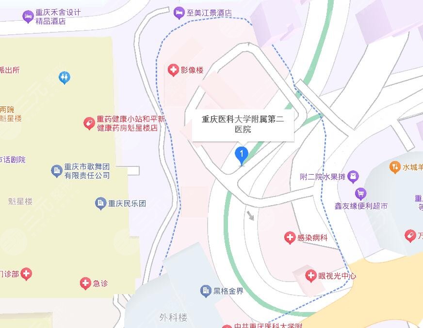 重醫(yī)附二院地址