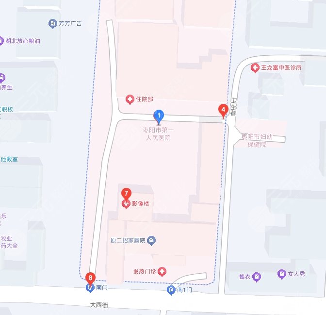 棗陽市第一人民醫(yī)院地址