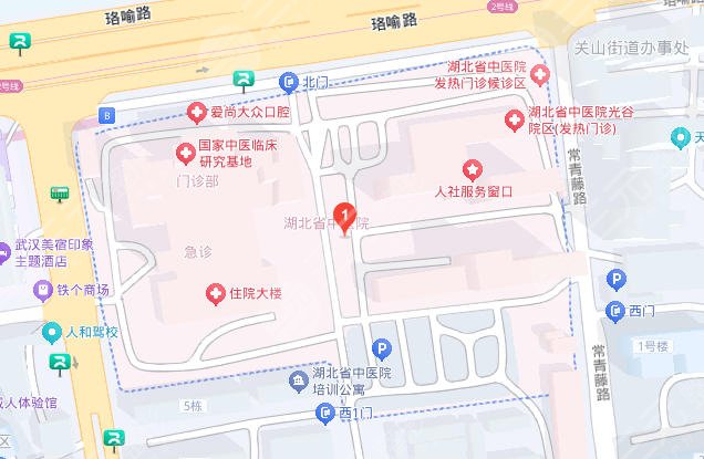 湖北省中醫(yī)院光谷院區(qū)地址