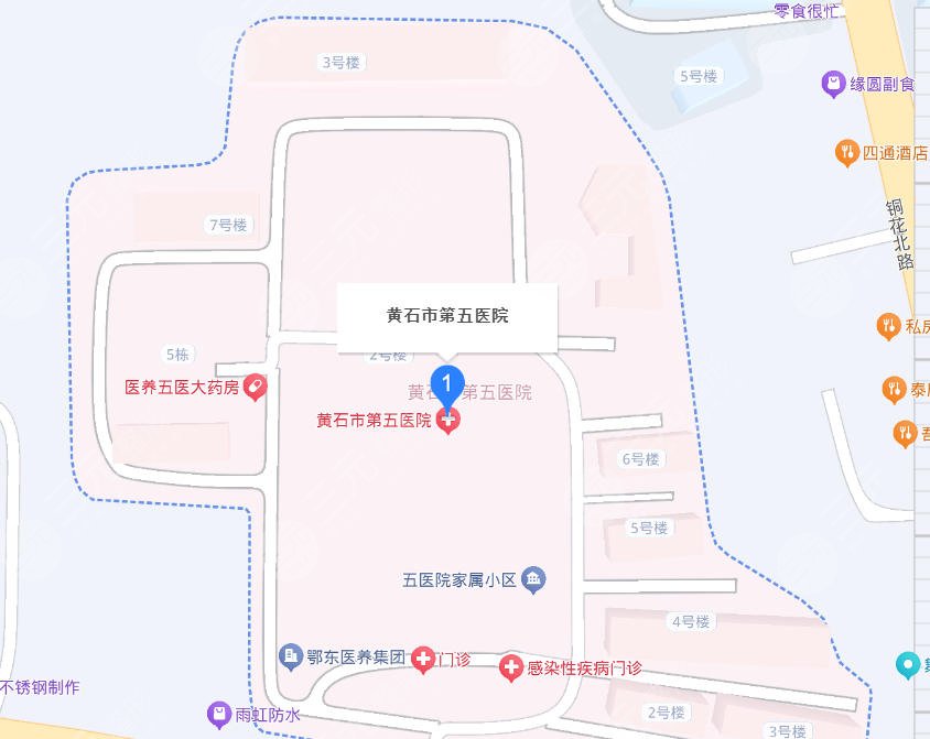 黃石第五醫(yī)院地址