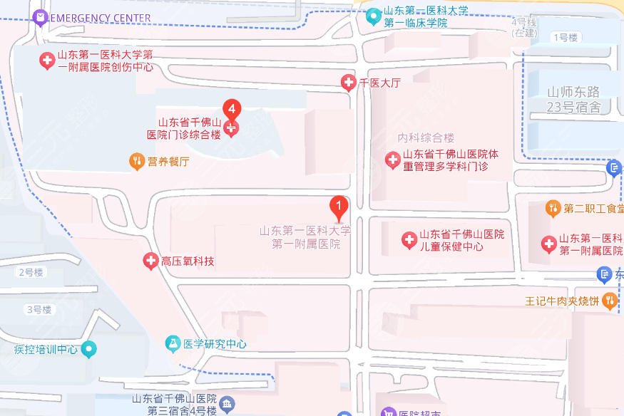 濟(jì)南千佛山醫(yī)院地址